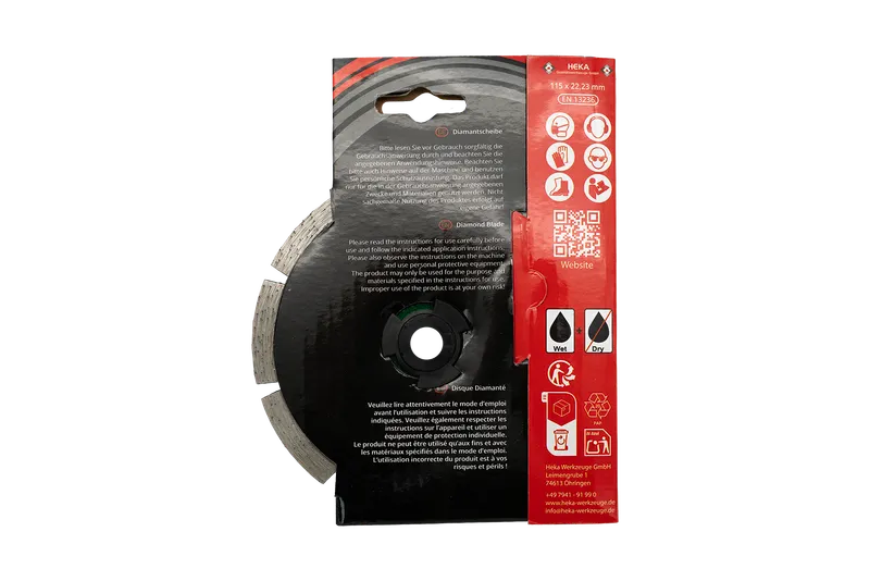 DTS Heka-Concrete, 115 mm, 22,23 mm 3