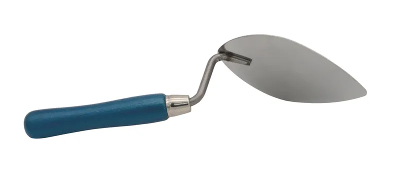 Fliesenkelle 160 mm Herzform ohne Gummikappe rostfrei 1