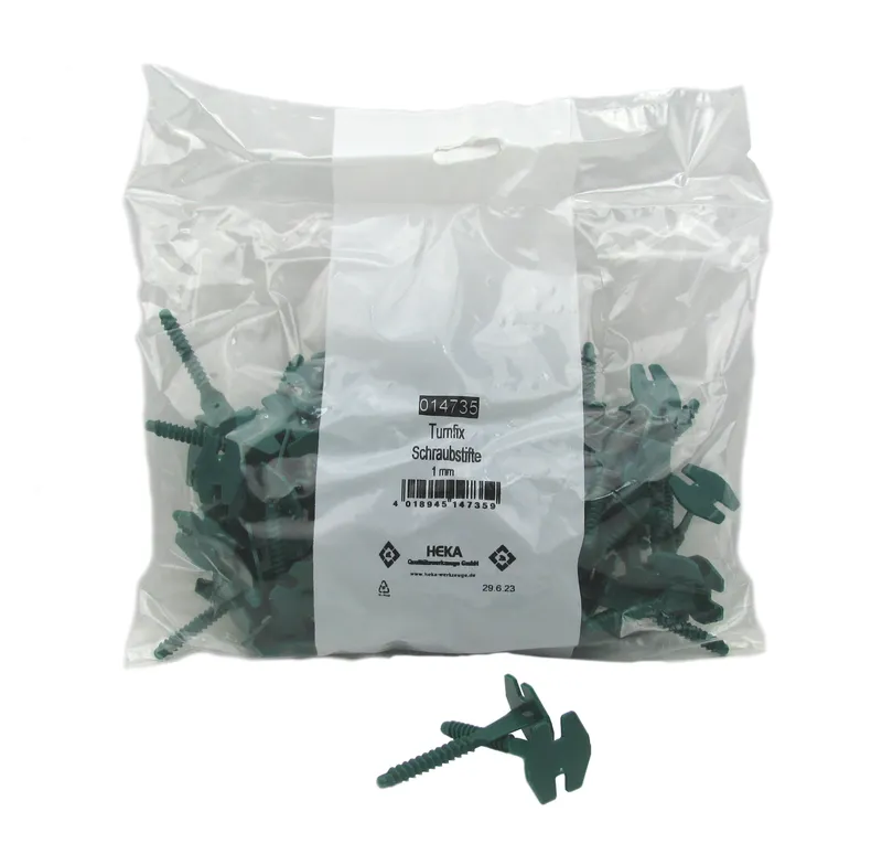 Turnfix Schraubstifte 100 Stk. Beutel Fugenbreite: 1 mm grün 0