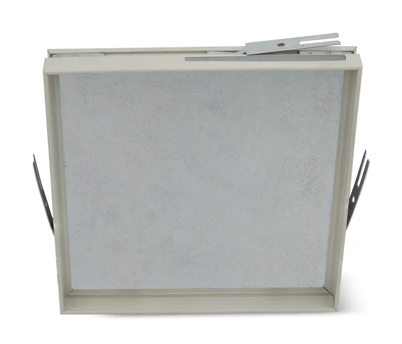 PVC Fliesenrahmen magnetisch grau 306 x 231 mm 1