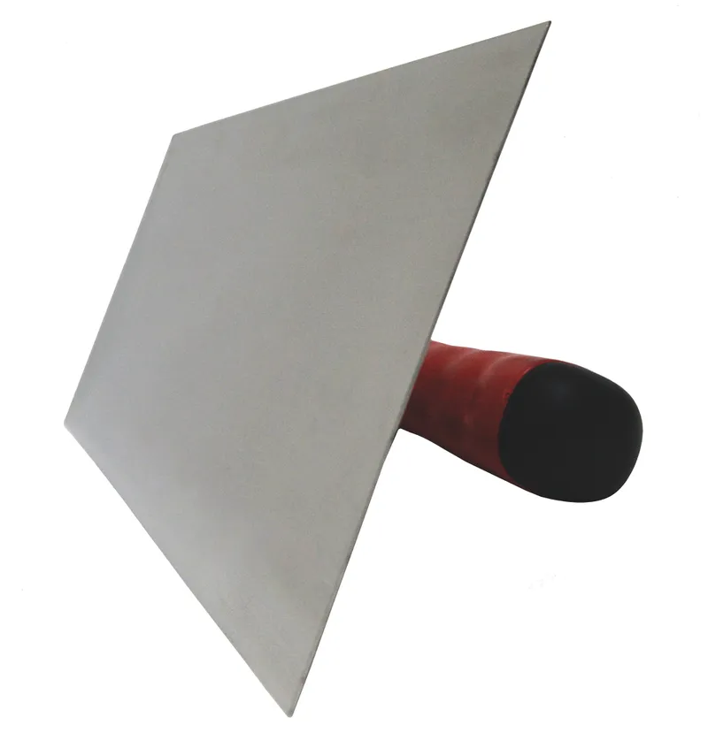 Glättekelle 280x140 mm ohne Zahnung Rostfrei Softgriff 1