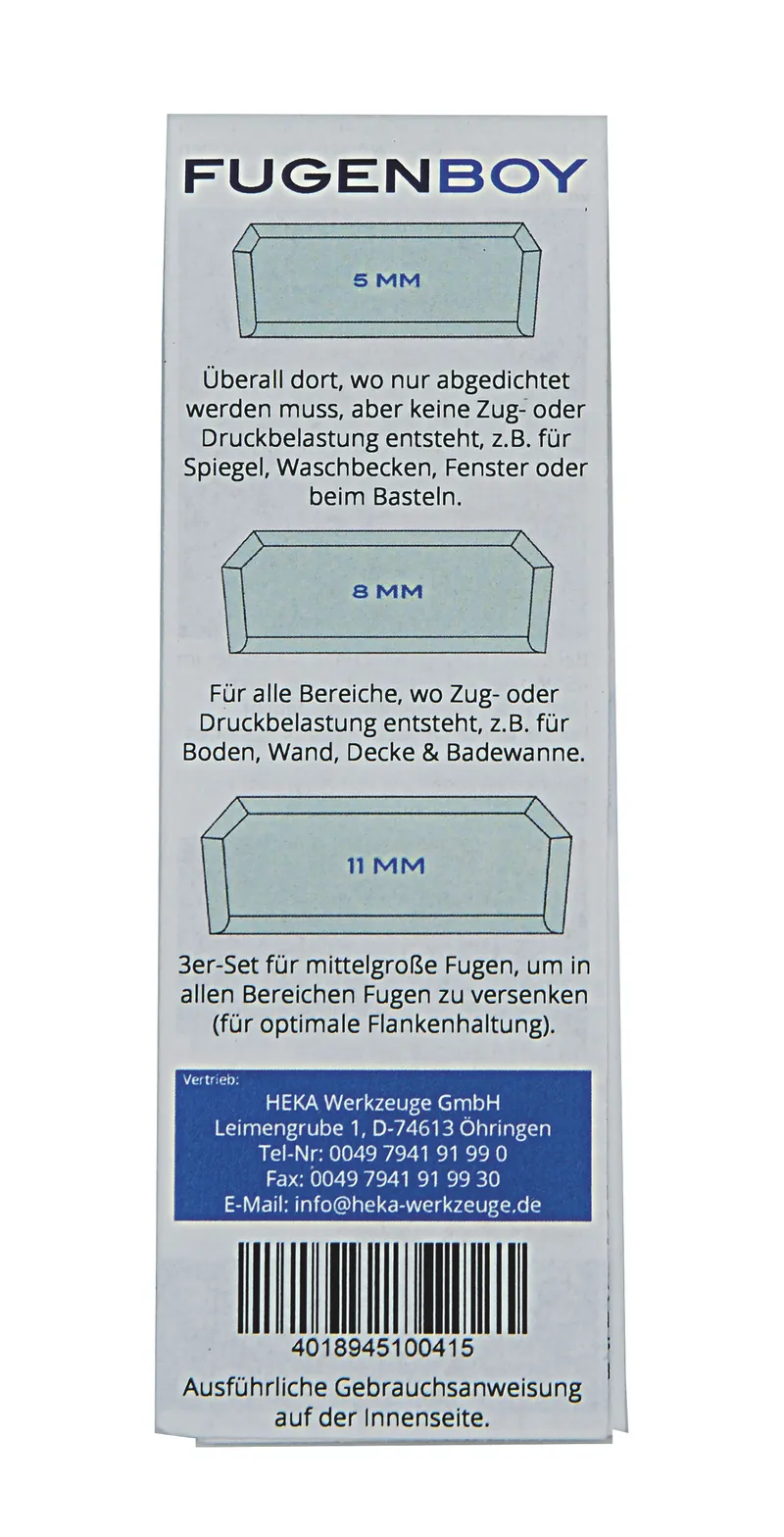 Fugenboy Universal (5, 8, 11 mm ) 1