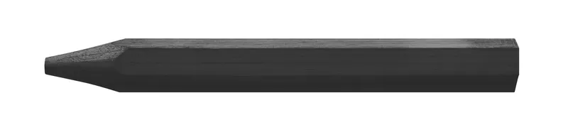 Signierkreide Ø 11 mm/110 mm schwarz hexagonal ohne Papierummantelung 0