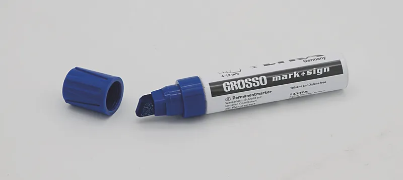 Permanentmarker 4-12 mm blau 1