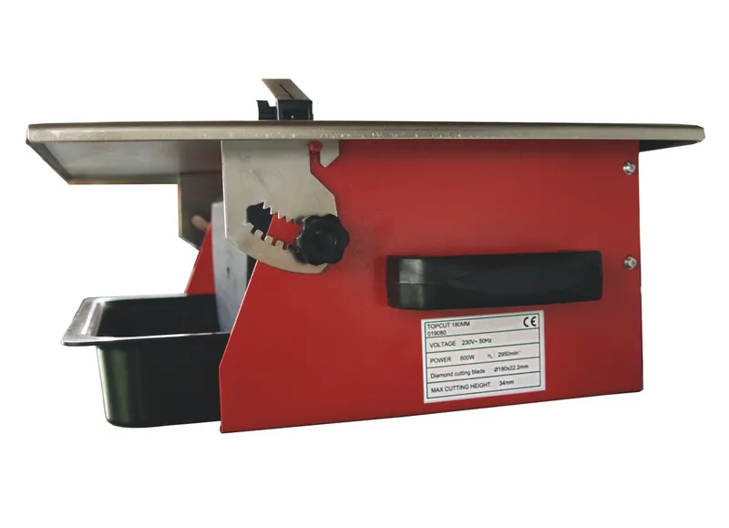 Elektrischer Nass-Schneider TopCut 180 mit 180 mm Diamantblatt für Feinsteinzeug 2