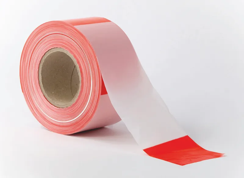 Absperrband 100 m rot weiß 1