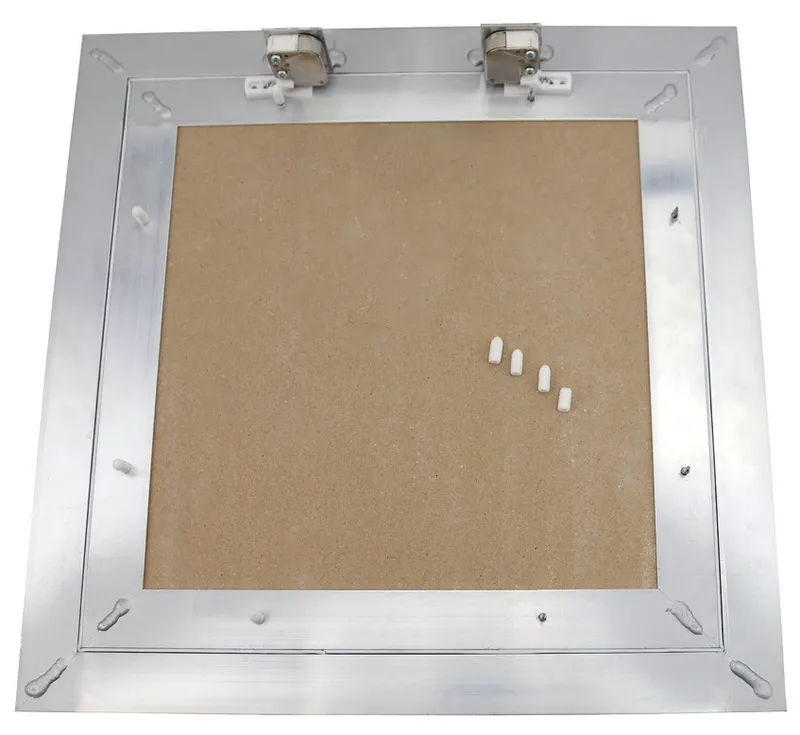 Revisionsklappe 200 x 200 mm GK=12,5 mm Alu befliesbar 2