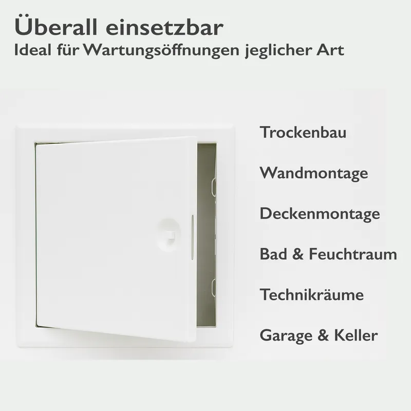 Revisionstüre 200 x 250 weiß RAL 9016 5