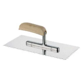Glättekelle 10x10x10 Stahl Holzgriff 0