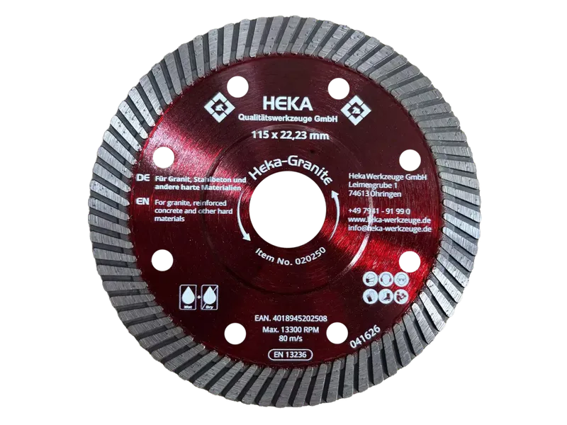 DTS Heka-Granite, 115 mm, 22,23 mm 0