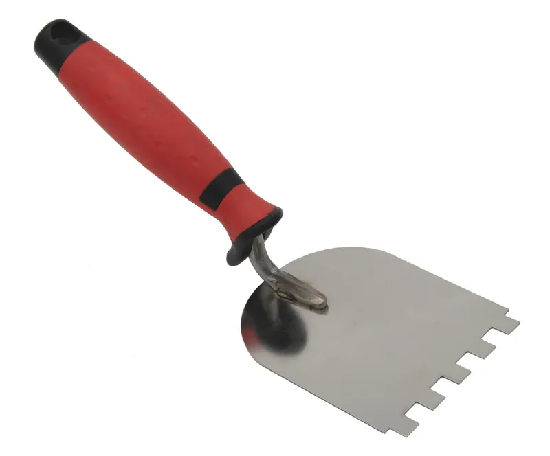 Gipserspachtel 80 mm rostfrei Z:8x8x8 mit Softgriff 0