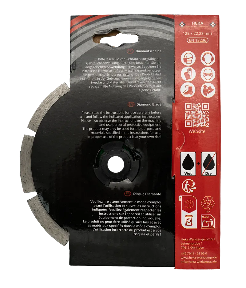 DTS Heka-Concrete, 125 mm, 22,23 mm 3