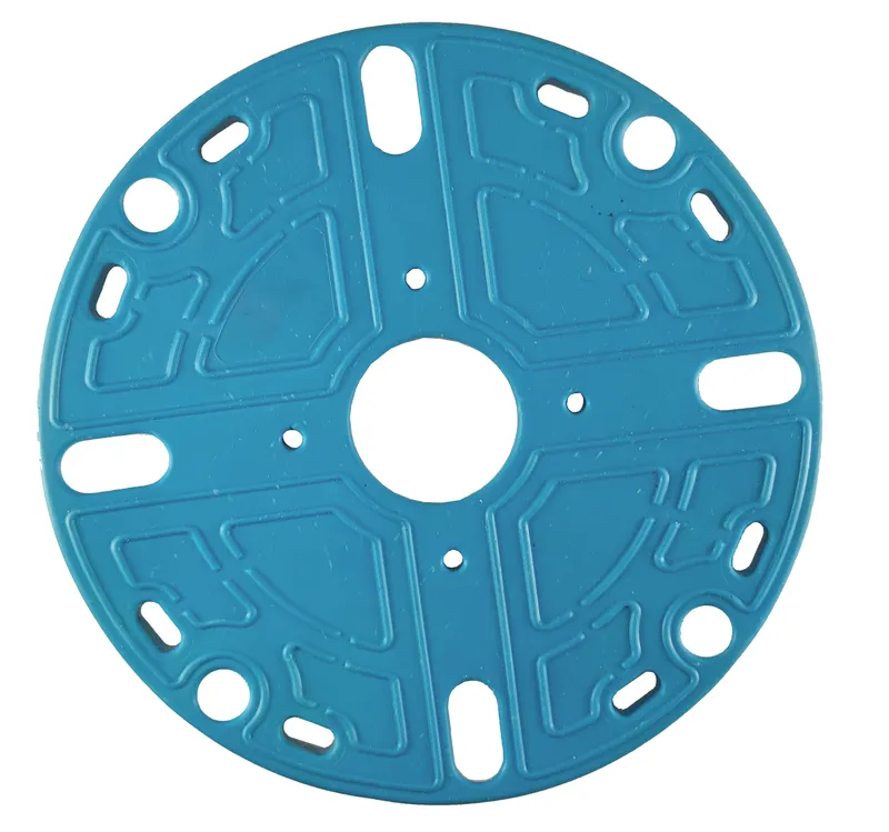 Lärmschutzscheibe 120 x 2 mm für Stelzlager 1