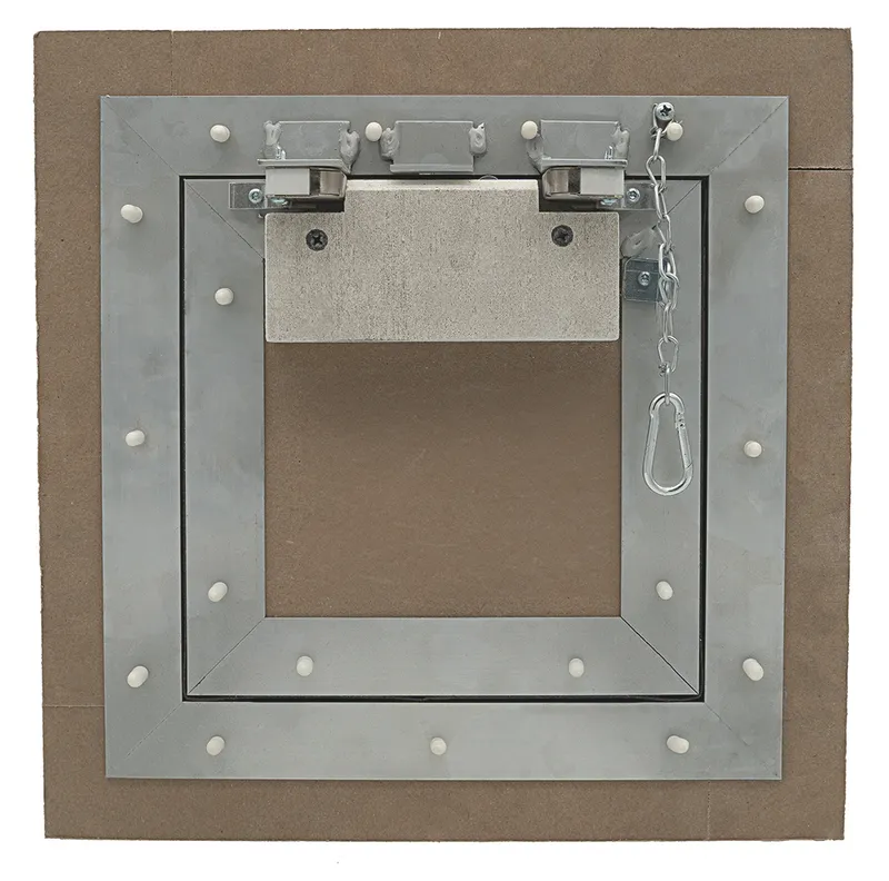 Revisionsklappe 400 x 400 mm GK=30 F60 für Wand, Vierkantverschluss 1