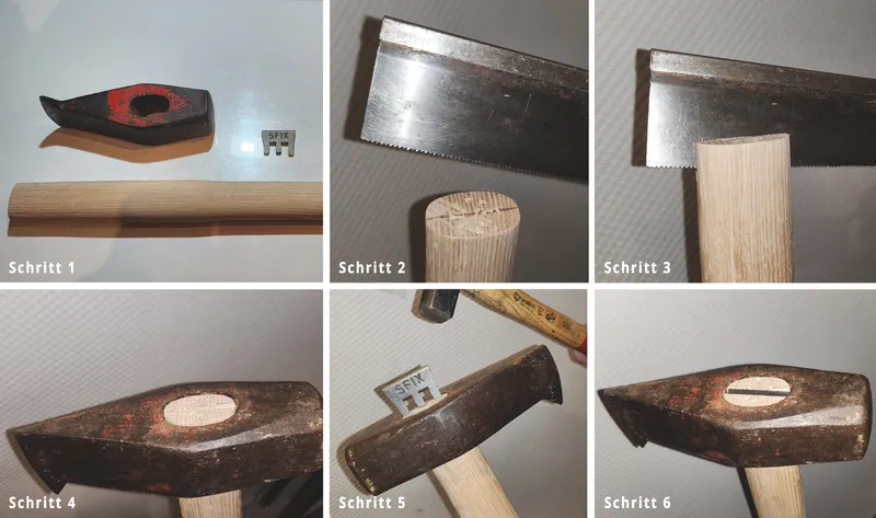 Hammerkeil S-Fix Gr. 5 für Äxte Beile 1