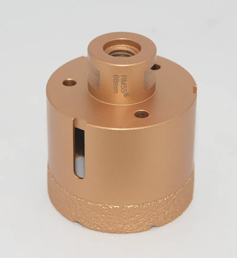 Diamant-Bohrkrone 68.0 mm mit Gewinde M14 für Winkelschleifer 2