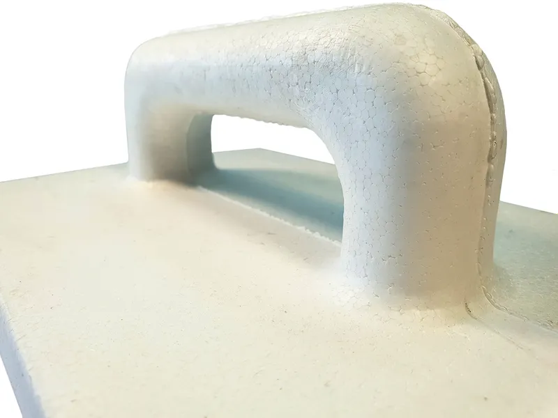 Styropor Reibebrett 320 x 180 spitz 1