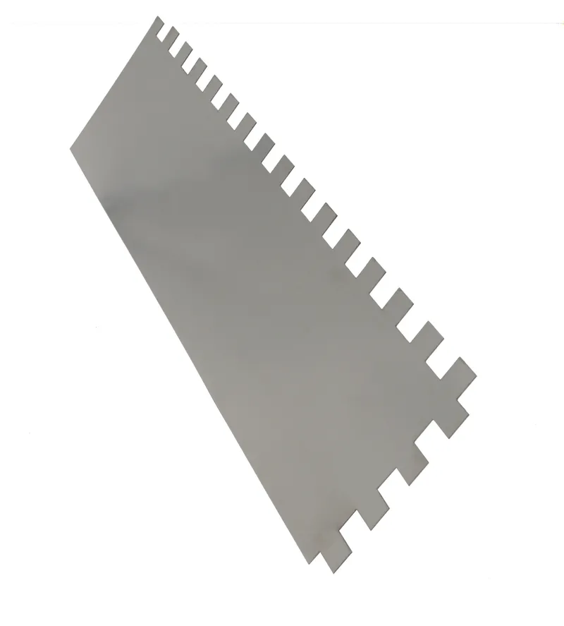Schweizer Glättekelle 15x15x15 rostfrei Softgriff 1