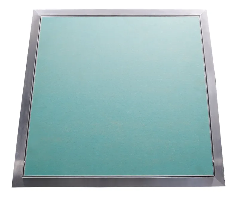 Trappe de visite 300 x 300 mm aluminium/GK insert 12.5 mm 0