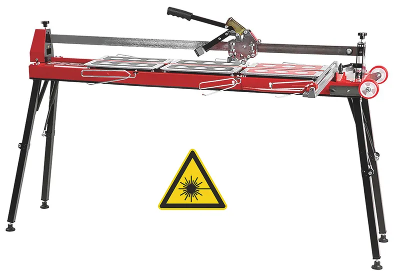 Fliesenschneider GigaCut 1200 mm mit Laser mit Klappfüßen 0
