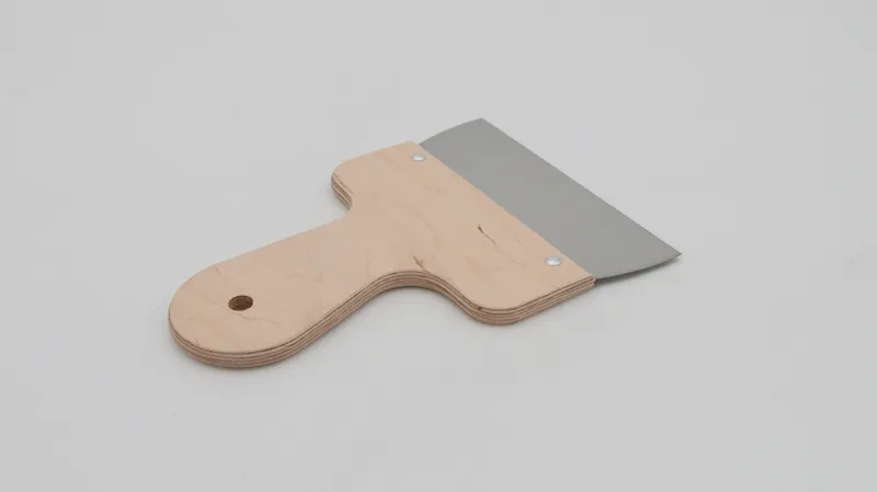 Flächenspachtel Holz 150 mm rostfrei 1