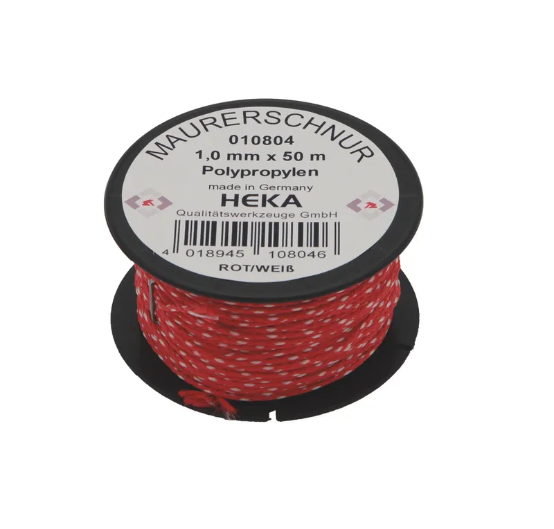 Maurerschnur (N) 1.0 mm x 50 m weiß/rot 1