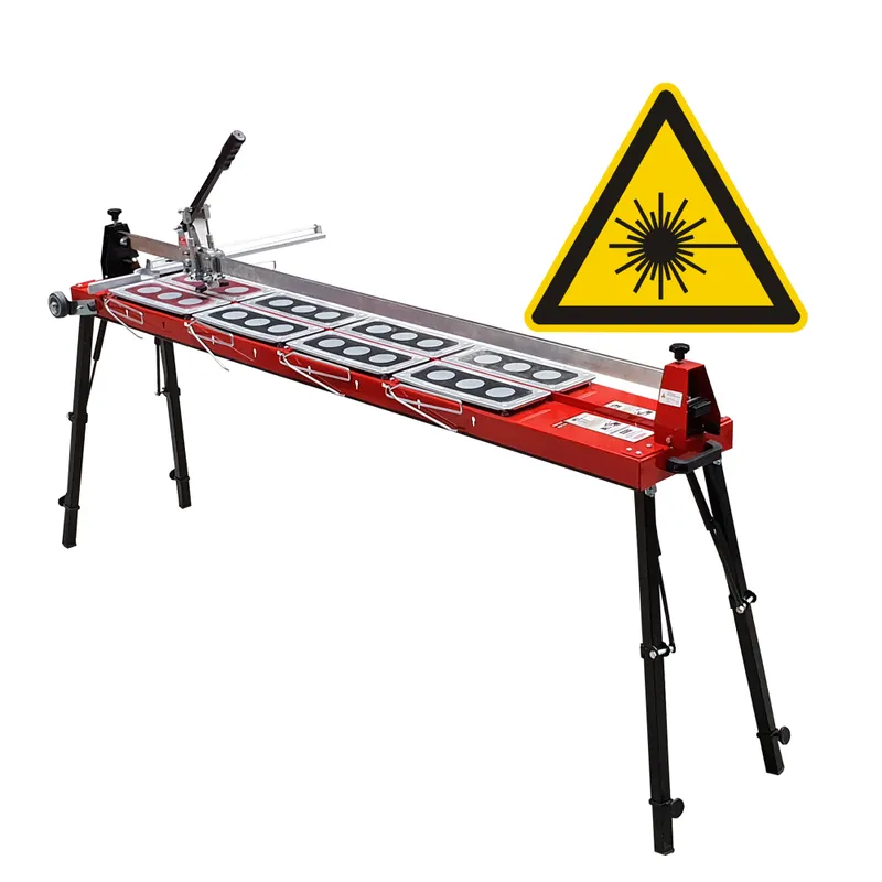 Fliesenschneider GigaCut Plus 935 mm höhenverstellbar mit Beinen, Laser, Stoßdämpfer 0