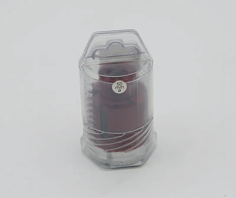Diamantbohrkrone 50 mm rot metallic M14 Aufnahme 2