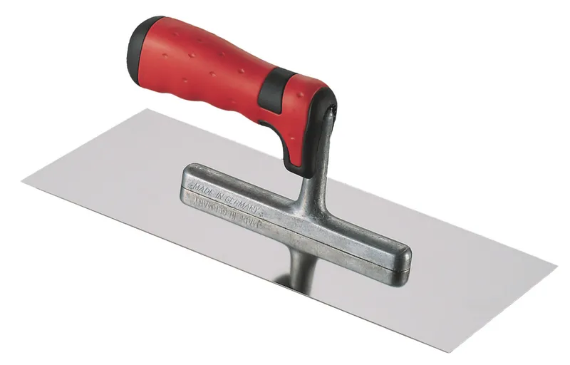Glättekelle 280x140 mm ohne Zahnung Rostfrei Softgriff 0