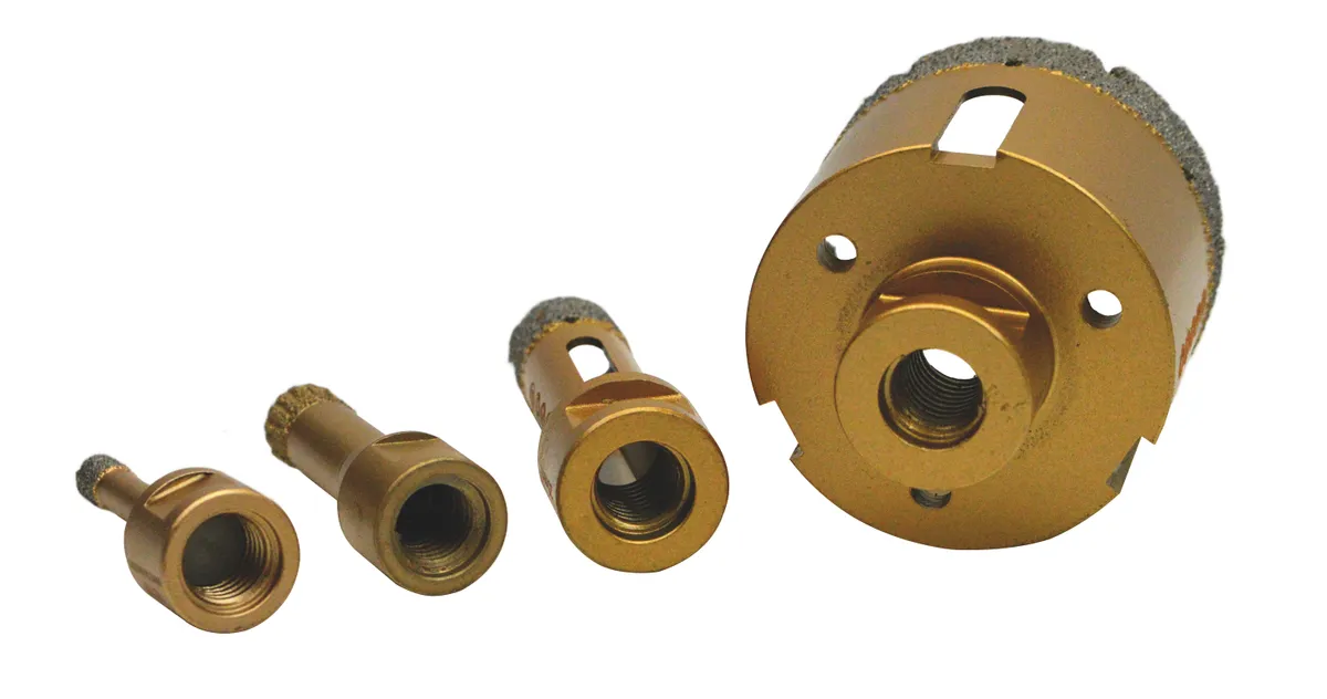 Diamant-Bohrkrone 8.0 mm mit Gewinde M14 für Winkelschleifer 0