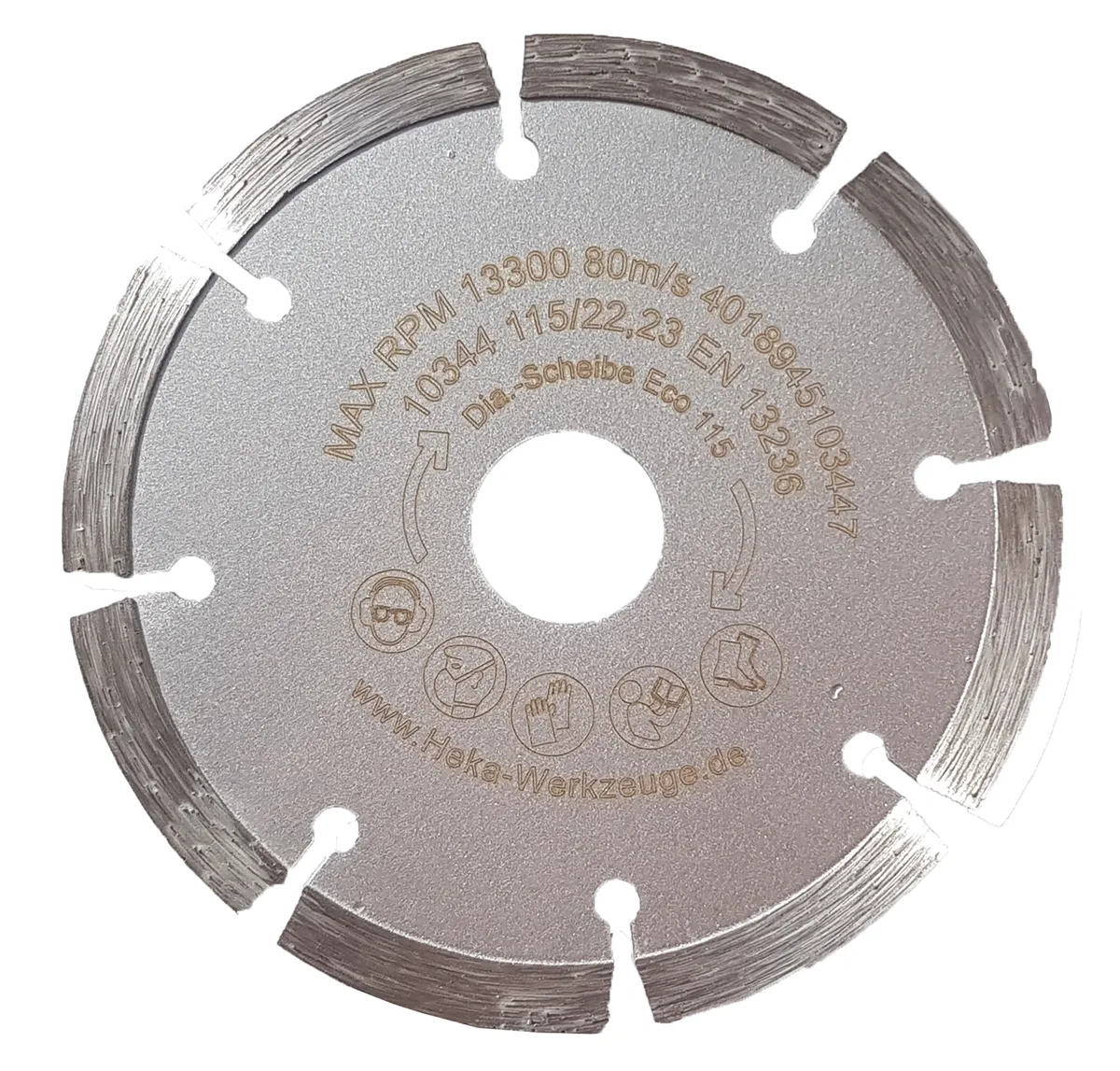 Diamond disc Economy 115 mm W: 22.2 mm 0