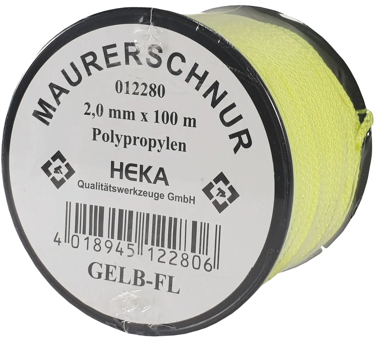 Maurerschnur (N) 2.0 mm x 100 m gelb 0