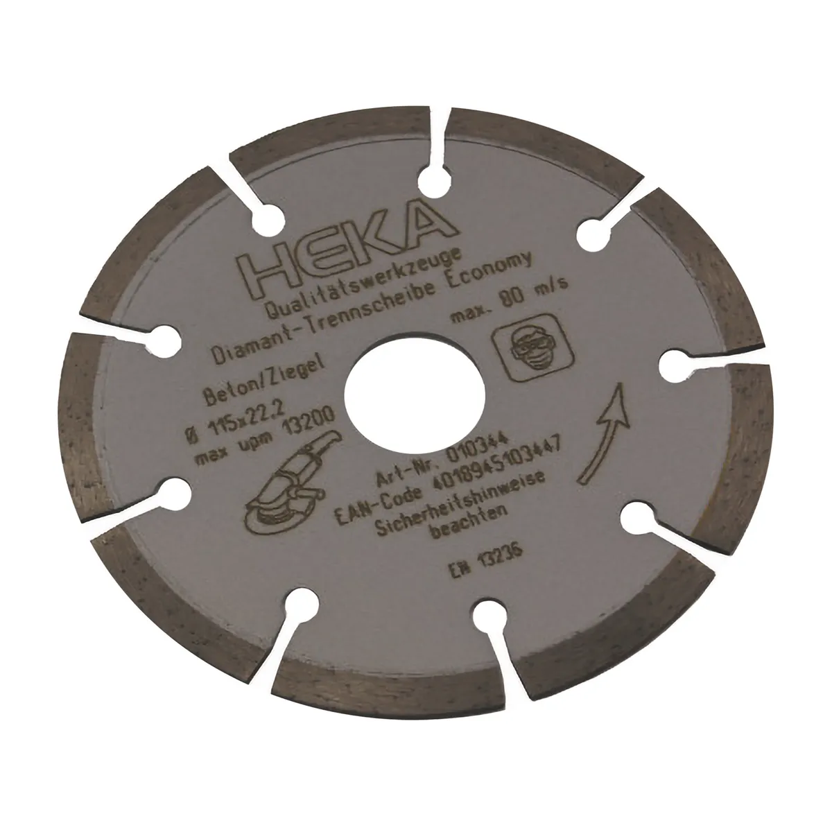 Disque diamant Economy 125 mm L: 22,2 mm 0