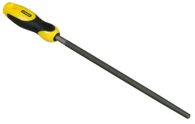 Rundfeile 200 mm/Hieb 1 mit ergono- mischem Handgriff 0