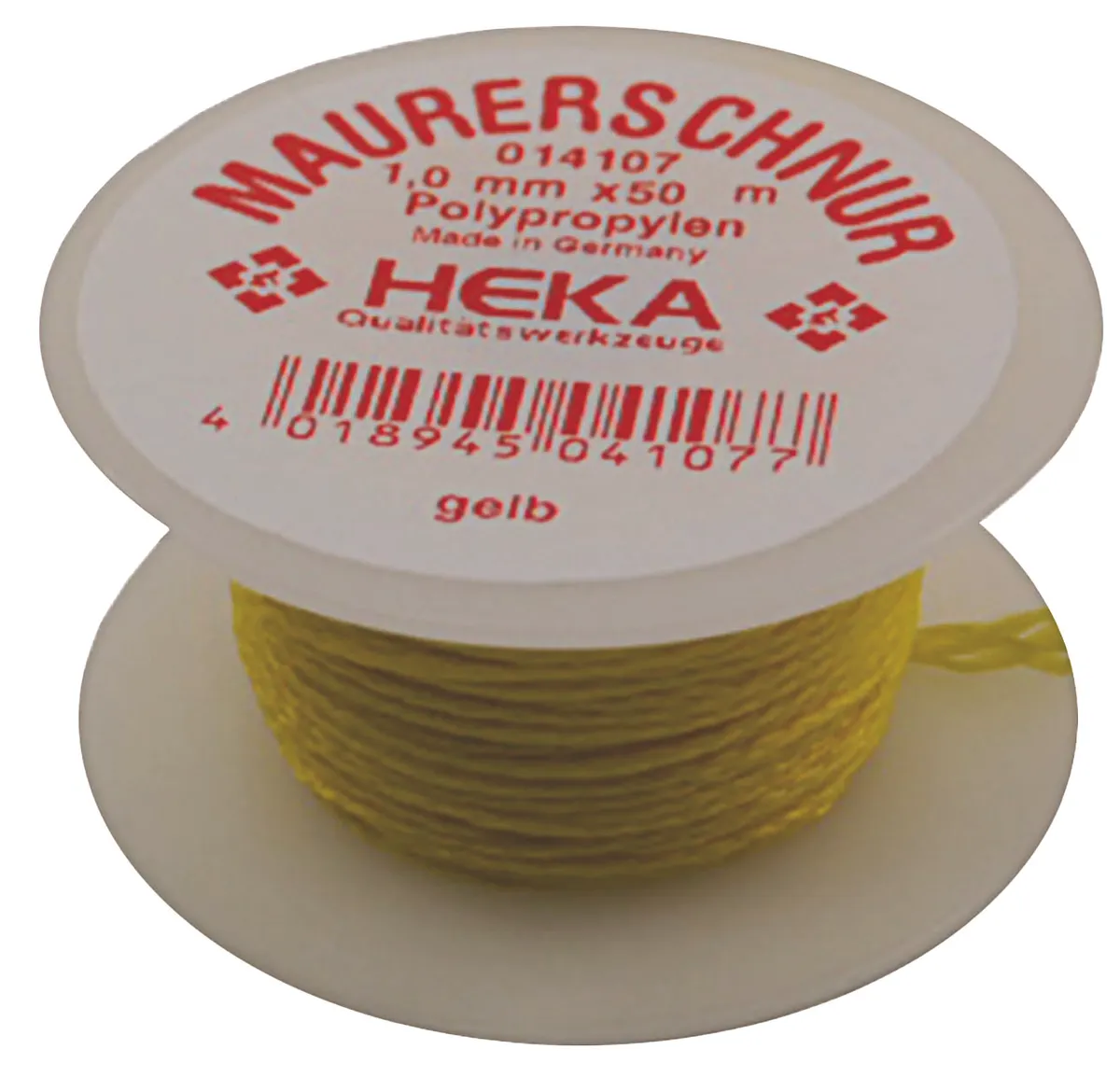 Maurerschnur (N) 1.0 mm x 50 m gelb 0