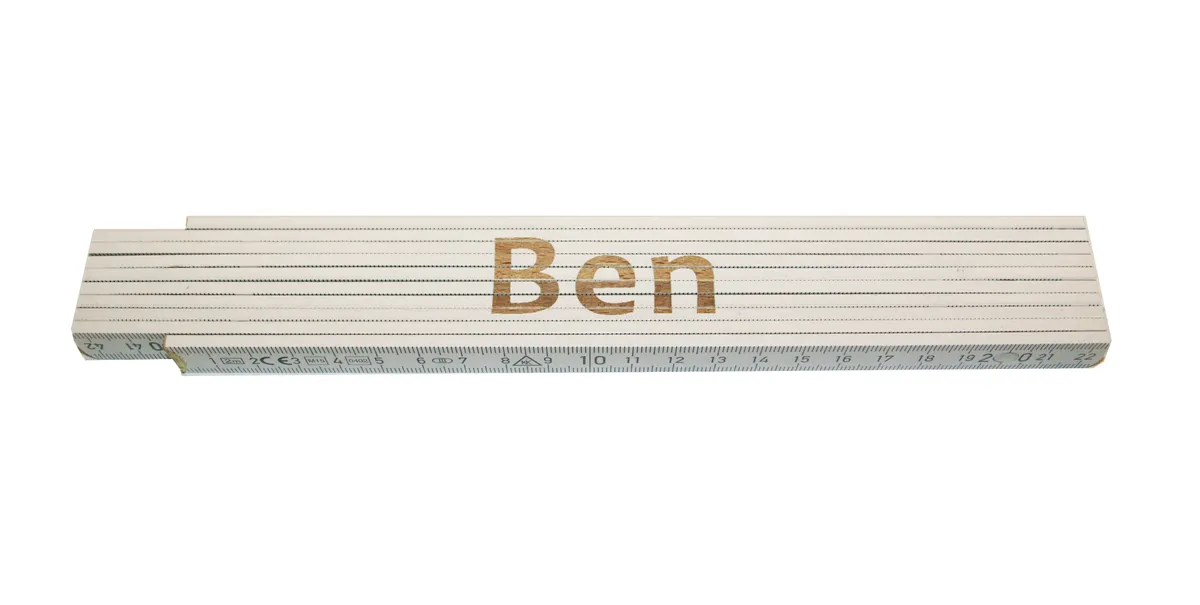 Meterstab weiß Ben 0