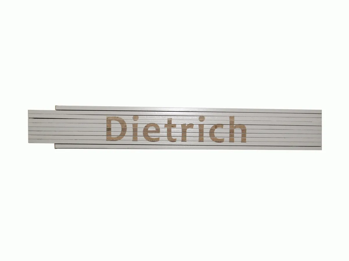 Meterstab weiß Dietrich 0