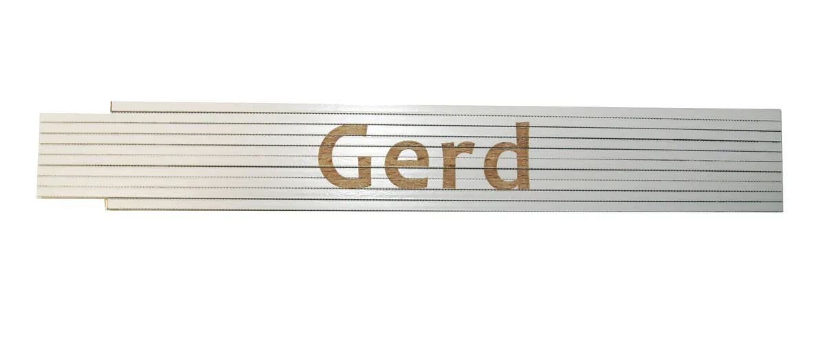 Meterstab weiß Gerd 0