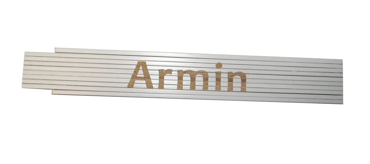 Meterstab weiß Armin 0
