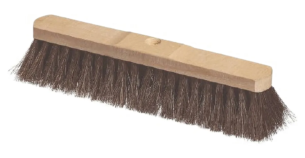 Saalbesen 60 cm Arenga Halteschrauben 0