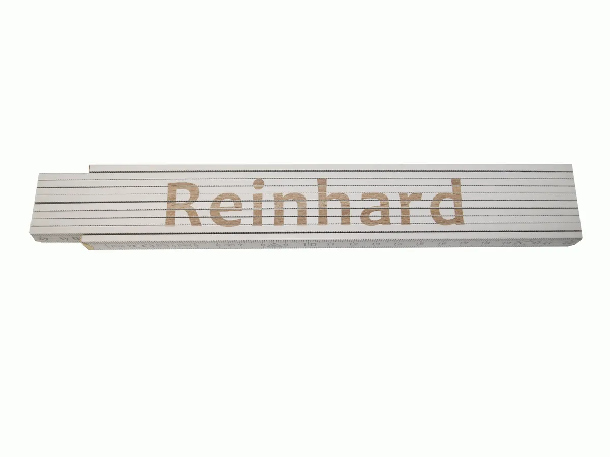 Meterstab weiß Reinhard 0