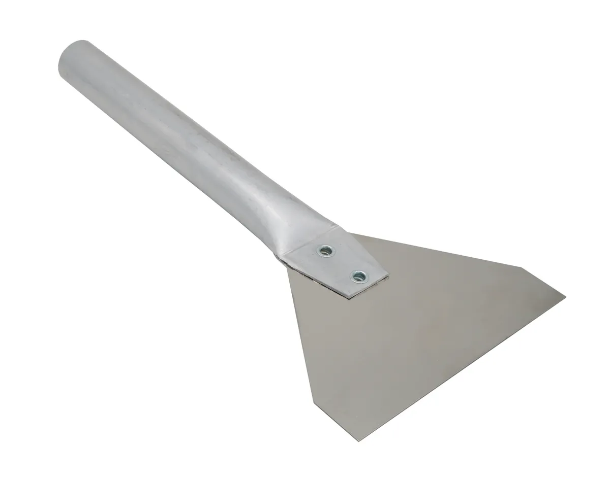 Rohrspachtel 180 mm mit Alustiel 0