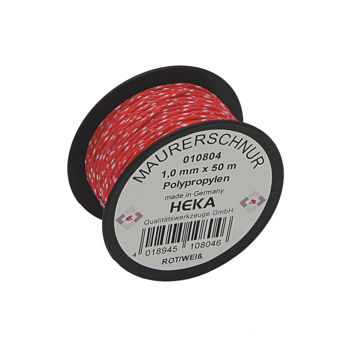 Maurerschnur (N) 1.0 mm x 50 m weiß/rot 0