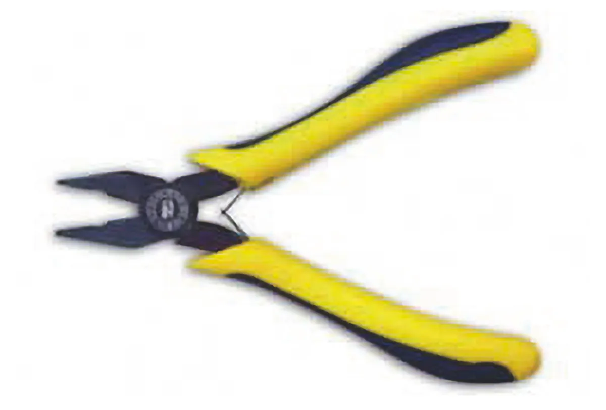 Electronic-Kombizange 125 mm schwarz verchromt Softgriff (62523) 0