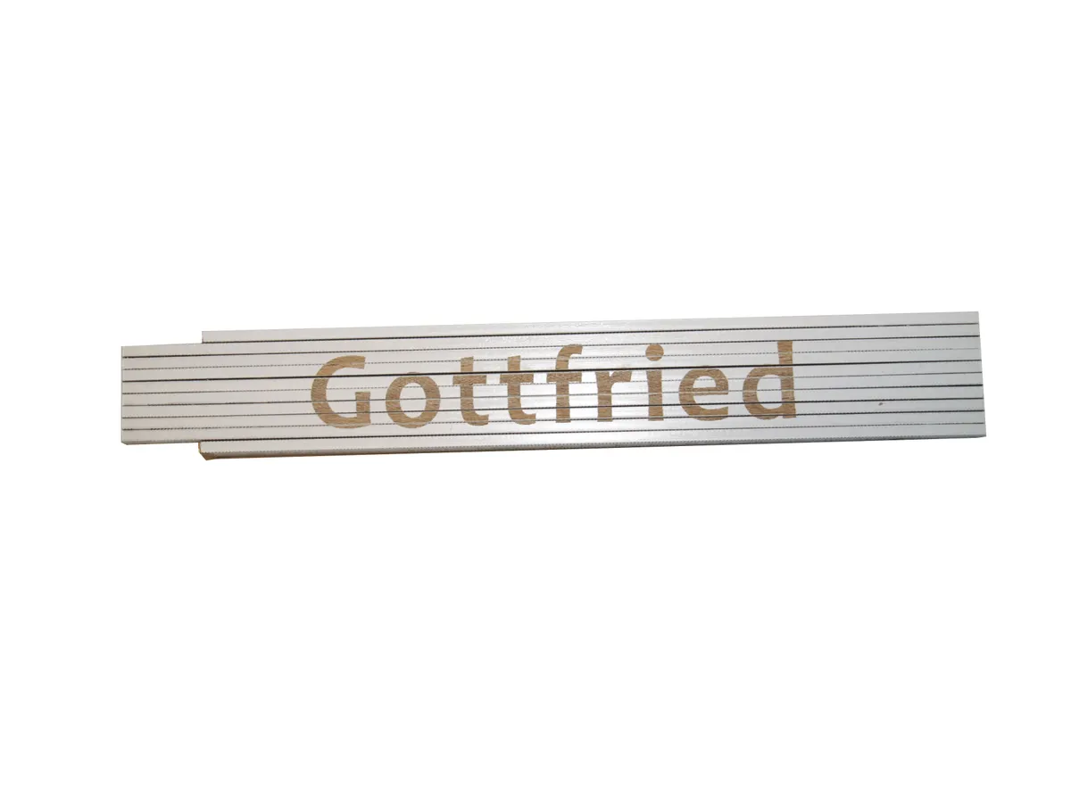 Meterstab weiß Gottfried 0