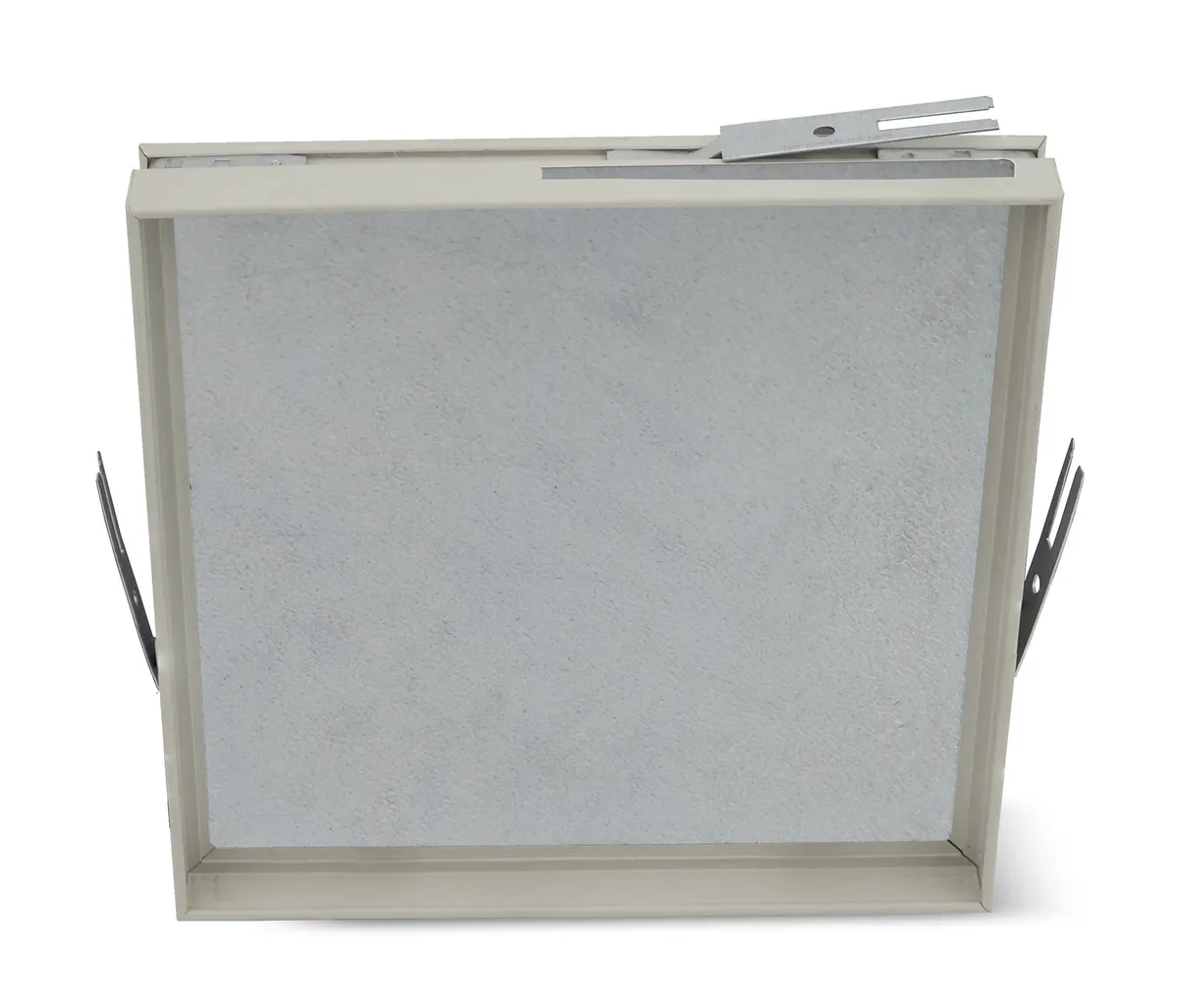 PVC Fliesenrahmen magnetisch grau 306 x 231 mm 1