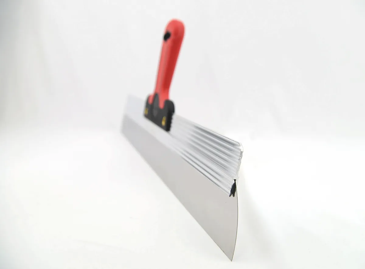 Breitspachtel 570 mm rostfrei Alurücken Softgriff 1