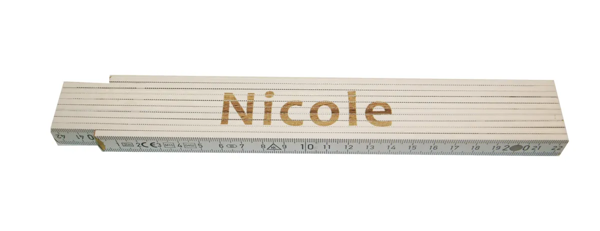 Meterstab weiß Nicole 0