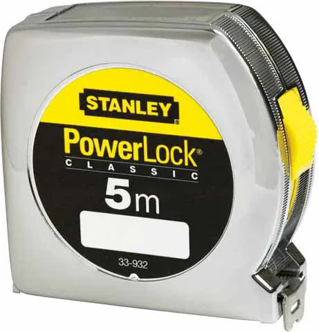 Tape measure 5.0 m Powerlock with viewing window, tape width 19.0 mm 0