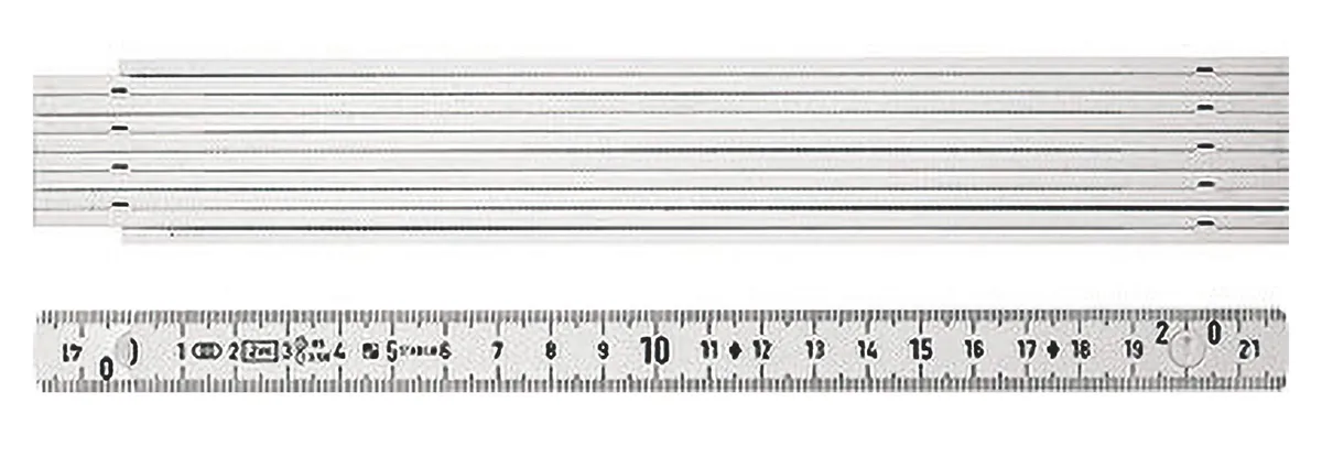 Meterstab 2 m Qualität Buchenholz 0